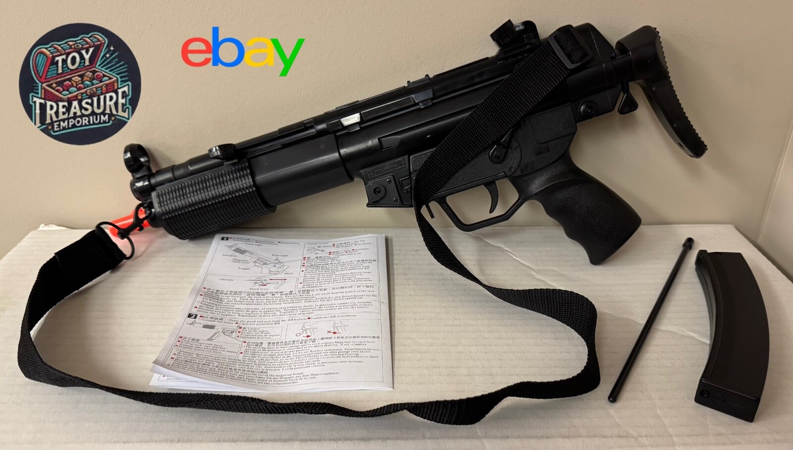 Rare MP210 Airsoft Pump Action 6mm BB Gun HA210 Model Rifle HFC