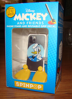 SpinPop Disney Cell Phone Stand DONALD DUCK, Pop Grip Holder Decal