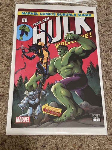 Hulk #181 casi nuevo-como nuevo variante Cinar ¡Wolverine turco! Marvel - Imagen 1 de 2