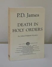 Death in Holy Orders by P.D. James, signed uncorrected proof