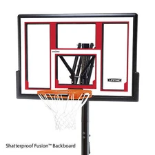 48" Adjustable Portable Basketball Hoop Weather-Resistant Heavy-Duty NEW