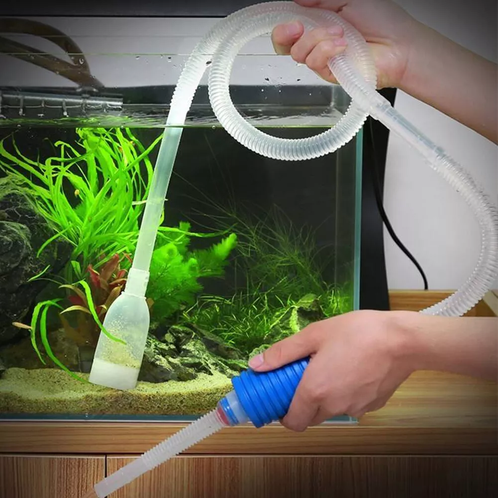 Fish Tank Filter Aquarium Gravel Cleaner Fish Tank Manual Siphon Water  Changer