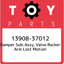 13908-37012 Toyota Damper sub-assy, valve rocker arm lost motion 1390837012, New
