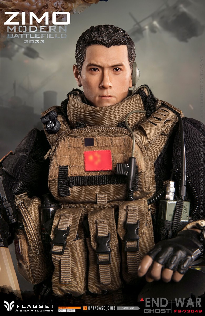 FLAGSET FS-73049 1/6 Modern Battlefield End War Ghost Zimo 12