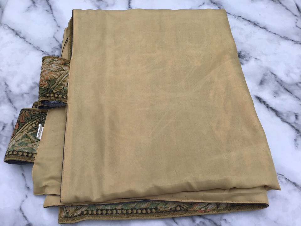 VERY LARGE WOVEN TAPESTRY WALL HANGING ITALIAN LAKE SCENE 204cm X 90cm