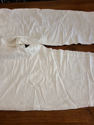 Pantaloni eleganti cropped Emporio Armani bianco lino coulisse taglia 54 - Foto 4 di 12
