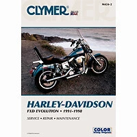 Harley-Davidson Dyna Super Glide 1995-1998 CLYMER MANUAL DE REPARACIÓN M424-2 Foto 2 de 2