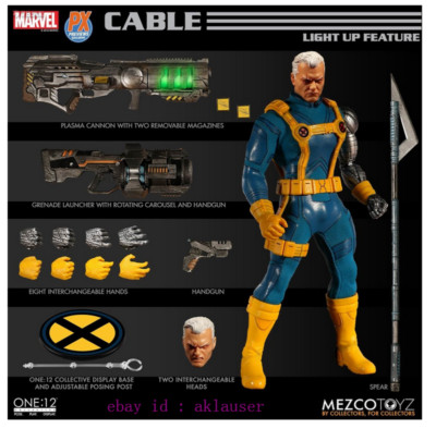 MARVEL CABLE ONE:12 フィギュア mezco-toyz-one12-collective-