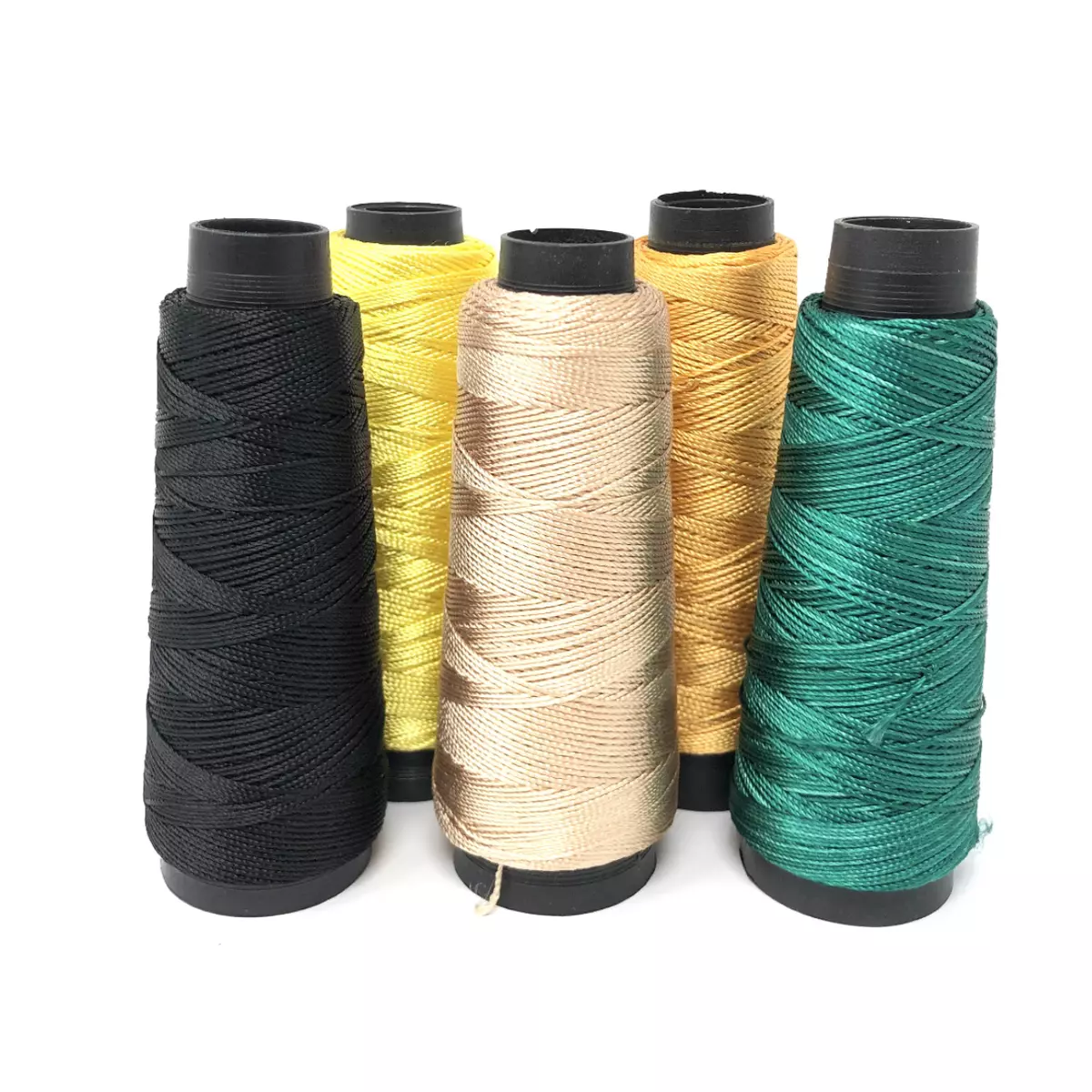 Viscose Perle Corde Fil Cordon Perle Perlage Perle Bijoux Bobine Couleurs