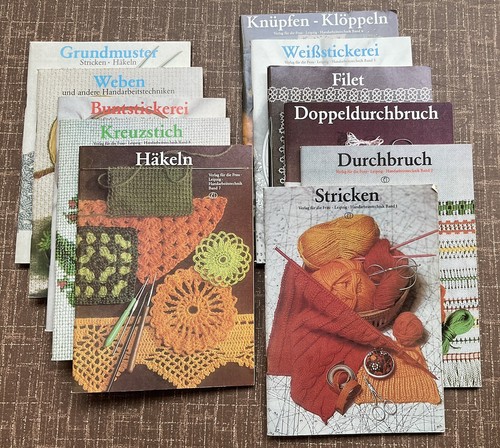 11 Handarbeitshefte im Schuber - Verlag für die Frau