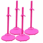 Doll Display Holder 4pcs LOT Posing Stand for 1/6 Scale 12" Dolls Accessories