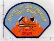 California - Los Angeles County Fire Crew CA Fire Patch