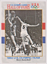 1964 Basketball Team 1991 Impel U S Olympics Hall of Fame Card # 60 Near-Mint