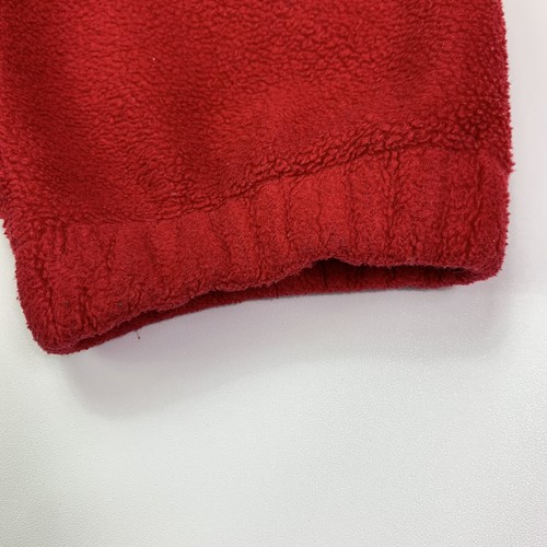Northern Reflections Womens L Fleece 1/4 Zip Jacket Coat Embroidered Red Pockets - Picture 11 of 11