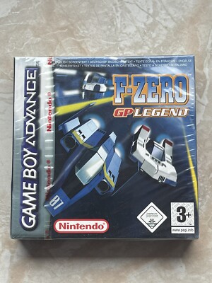 Nintendo Game Boy Advance F-Zero GP Legend PAL Red Strip NEU OVP