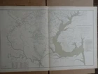 Antique Civil War Map Northeastern Virginia & Vicinity of Washington Plate #8