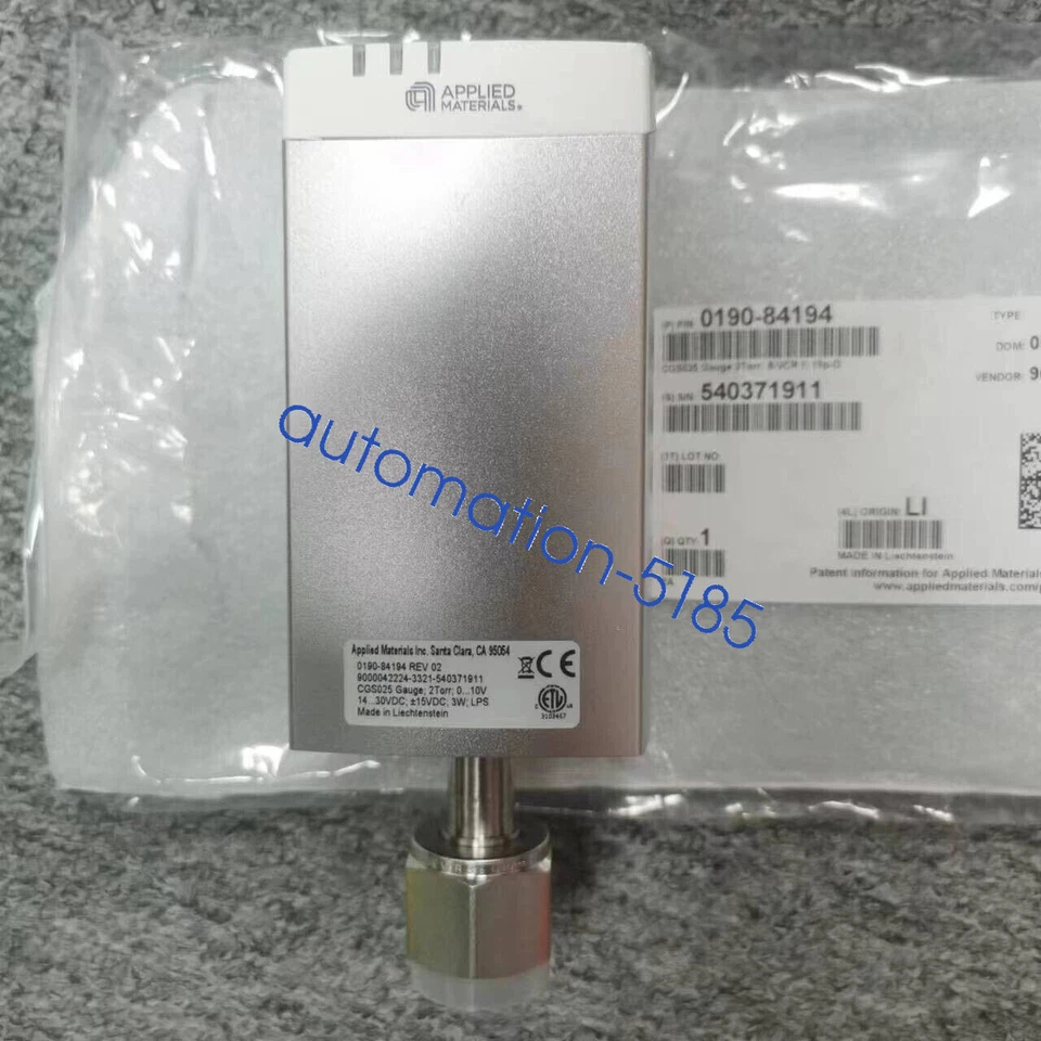 APPLIED MATERIALS 0190-84194 REV 02, CGS025 Gauge, 2Torr FedEX/DHL Brand New - Image 2 of 4