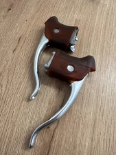 Retro Parts Nos WEINMANN BRAKE LEVERS SET + DIA COMPE COVERS WITHOUT CLAMPS PAIR