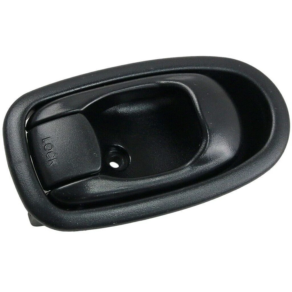 Manija de puerta interior (negra) para Kia Spectra Hyundai Elantra J2 Foto 3 de 4