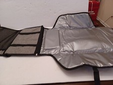 BABY Changing Pad/Bag W/Pockets Portable NWT HEATHER GRAY 36" X 11"