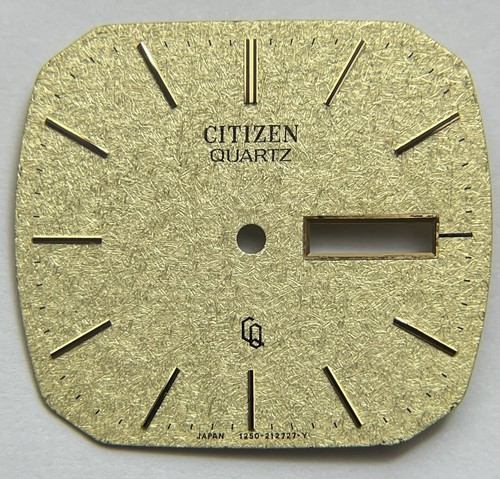 Zifferblatt Citizen Quarz -1250-212127-Y 24,6X27,6mm Zifferblatt Original - 第 1/4 張圖片