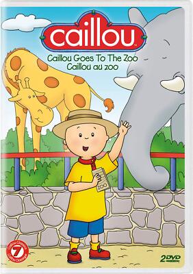 Caillou Classics - Volume 7 - Goes to the Zoo (Bilingual) [DVD]