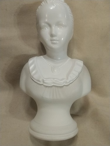 Vintage Avon SONNET Colonia scatola XVIII secolo statuina classica ragazza e ragazzo - Foto 3 di 18