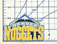 Denver Nuggets 3.5" Iron On Embroidered Patch ~ Free Tracking~