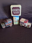 Vintage Hershey Tin Lot Of 4. Good Condition!