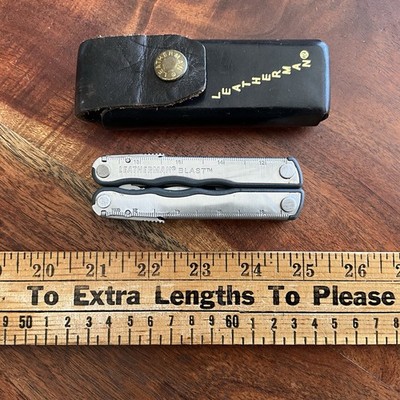 RETIRED Date Code 0806 (Aug 2006) Leatherman BLAST Multi-Tool w Leather Sheath