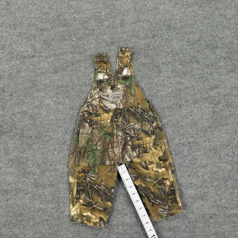 Mono Casa Redondo Infantil 12 Meses Camuflaje Camuflaje Babero Hecho en EE. UU. Caza Foto 4 de 4