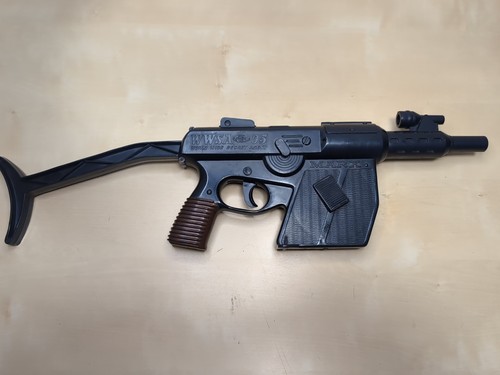VTG 1960s MARX WWSA WORLD WIDE SECRET AGENT SPY TOY MACHINE GUN - TESTED WORKING