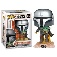 Star Wars The Mandalorian Mando Flying With Jet Pack #0402 - Funko