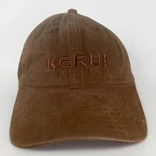 KERUI Brown Dad Hat Cap Adjustable Strapback Cotton Grunge Wild Baseball Cap