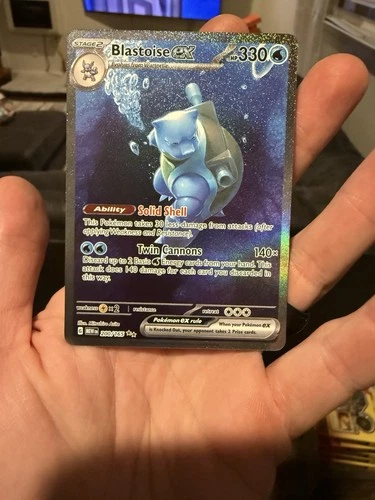 Pokémon TCG Blastoise EX Sir 200/165 Scarlet & Violet 151