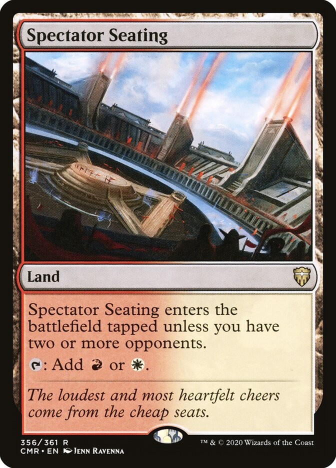 Spectator Seating - Commander Legends #356 - LP - Magic the Gathering