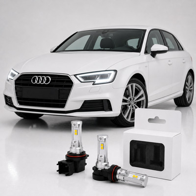 Sinoflac H15 LED Canbus DRL Fernlicht Birnen für Audi A3 8V 2012-2020