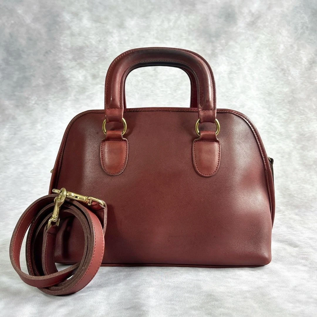 バッグ Old Coach Turnlock Leather Boston Bag coach boston bag products for sale | eBay