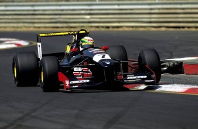 Race winner Ricardo Rosset Super Nova Reynard 95D Internation- 1995 Old Photo 2