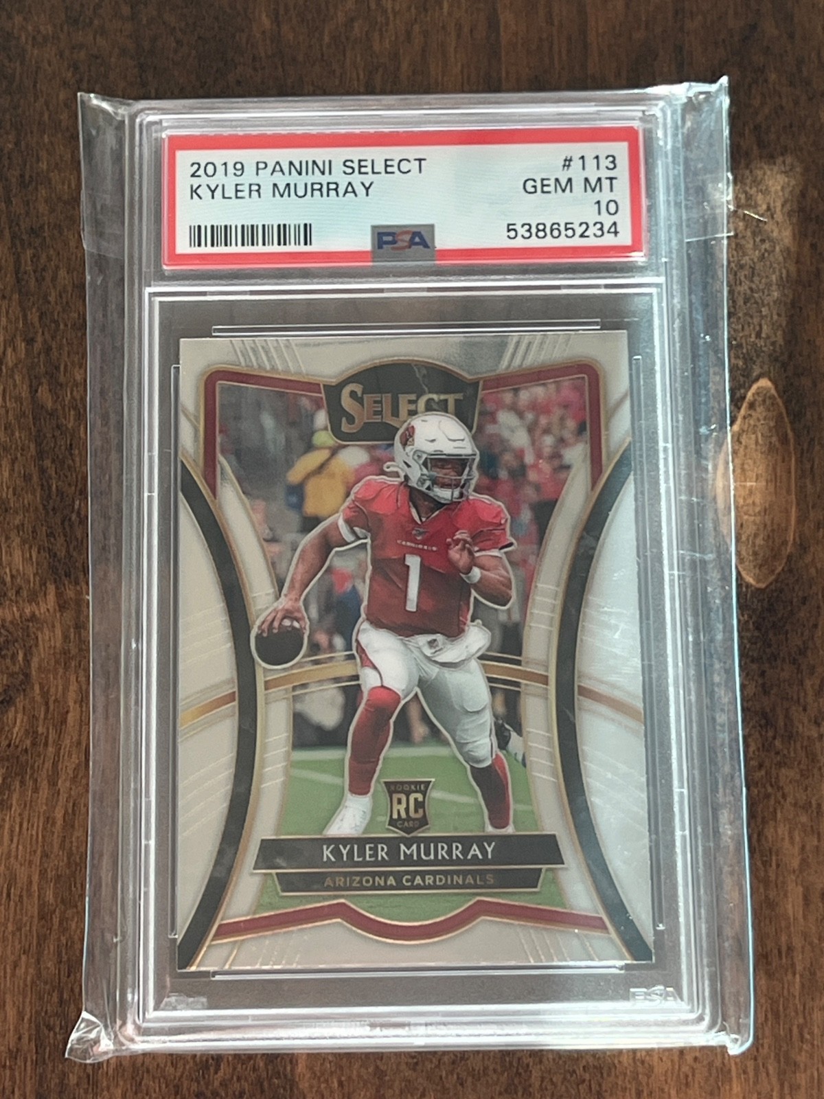 2019 Panini Select Kyler Murray 113 PSA Graded 10 Gem Mint