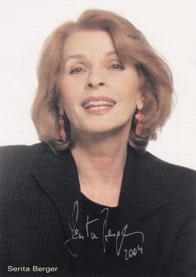 Autogramm - Senta Berger