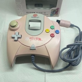 Sega Dreamcast Sakura Wars Pink Controller HKT-7700 w/ Box Tested Working Japan