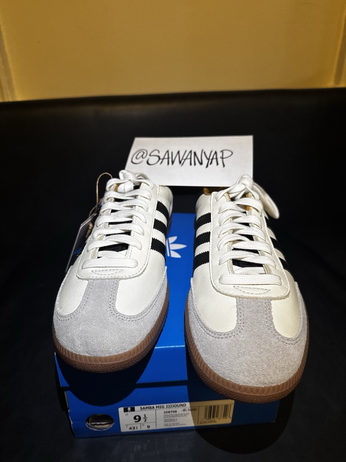 Brand New Jjjjound x Adidas Sambas Size 9.5 Men's thumbnail 3