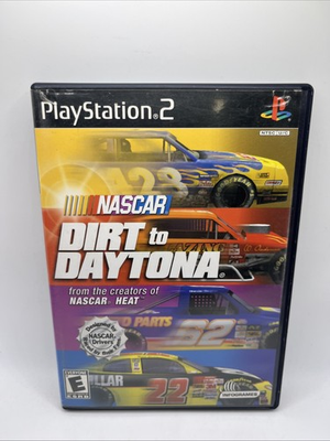 #ad Nascar Dirt to Daytona PlayStation 2 PS2 Complete CIB Tested and Working $14.99