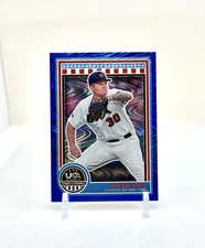 (# /125) TUCKER BIVEN BLUE SWIRL - 2025 Panini USA Stars & Stripes #82 Nationals
