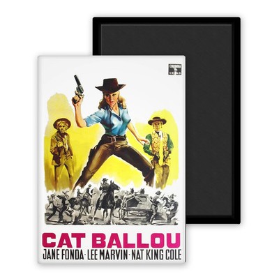 Cat Ballou (1965) Version 1 Filmplakat Kino - Kühlschrankmagnet 54 x 78 mm