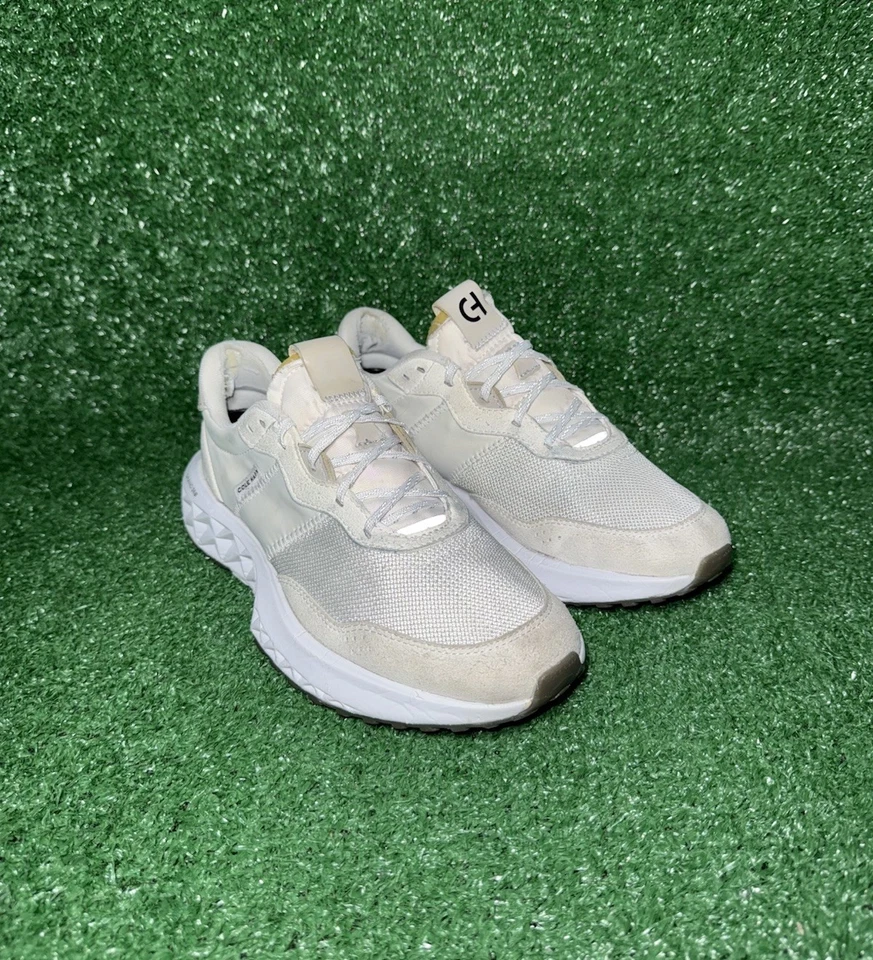 Zapatos Tenis Cole Haan Para Mujer Zerogrand Blanco Beige Gamuza Talla 7.5 B W26774 Foto 2 de 4