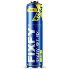 Car Aircon Air Con Air Conditioning Top up Recharge Refill Gas Can R134A 2in1