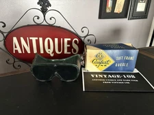 Vintage OKI Comfort Line Welding Safety Goggles w/Original Box Rare!
