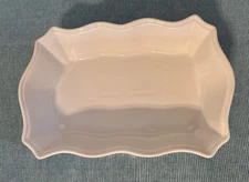 Denmark Oven To Table 9 1/2” White Scalloped Baking Dish